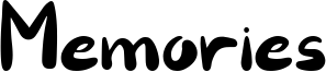 Memories Font