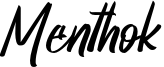 Menthok.otf