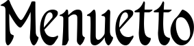 MENUETTO.TTF