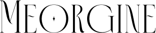 Meorgine Font