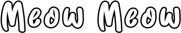 Meow Meow Font