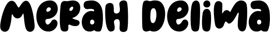 Merah Delima Font