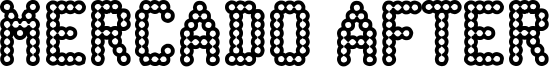 Mercado After Font
