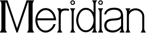 Meridian Font