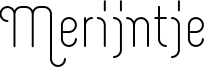 Merijntje Font