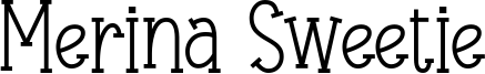 Merina Sweetie Font