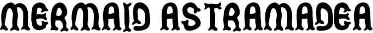 Mermaid Astramadea Font