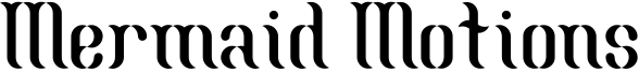 Mermaid Motions Font