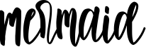 Mermaid Font