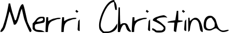 merrichrisb.ttf