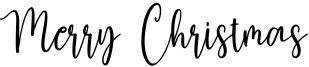 Merry Christmas Font