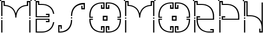 Mesomorph Font