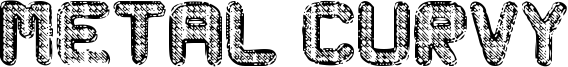 Metal Curvy Font