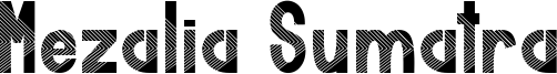 Mezalia Sumatra Font