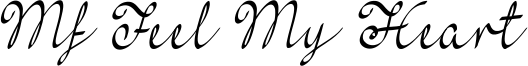 Mf Feel My Heart Font