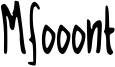 Mfooont Font