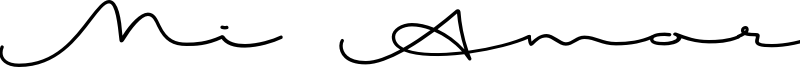 Mi Amor Font