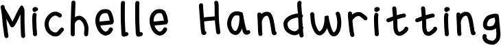 Michelle Handwritting Font