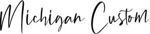 Michigan Custom Font
