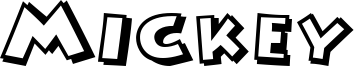 Mickey Font