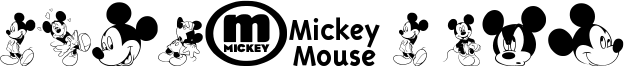 Mickey M TFB Font