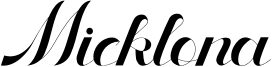 Micklona Font