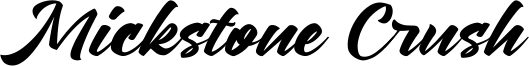 Mickstone Crush Font