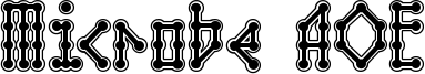 Microbe AOE Font