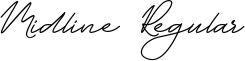 Midline Regular Font