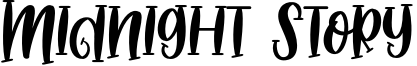 Midnight Story Font