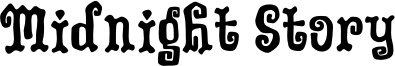 Midnight Story Font