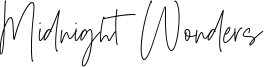 Midnight Wonders Font