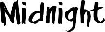 Midnight Font