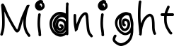 Midnight Font