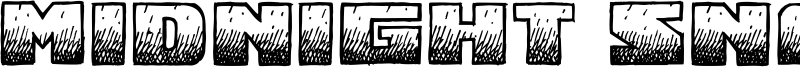 Midnight Snack BB Font