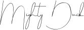 Mighty Duck Font