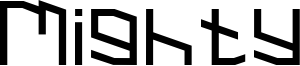 Mighty Font