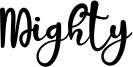 Mighty Font