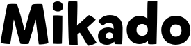 Mikado Font