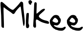 Mikee Font