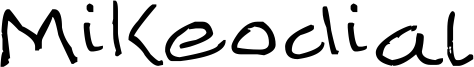 Mikeodial Font