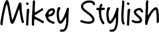 Mikey Stylish Font