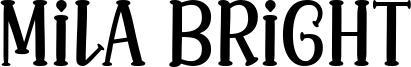 Mila Bright Font