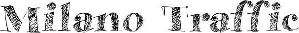 Milano Traffic Font