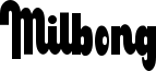 Milbong Font