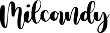 Milcandy Font