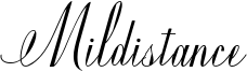 Mildistance Font