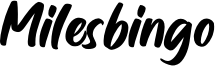 Milesbingo Font