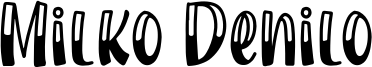 Milko Denilo Font