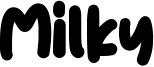 Milky Font